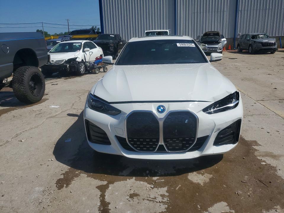 2022 Bmw I4 მანქანა იყიდება აუქციონზე, vin: WBY73AW05NFN16537, აუქციონის ნომერი: 59083526