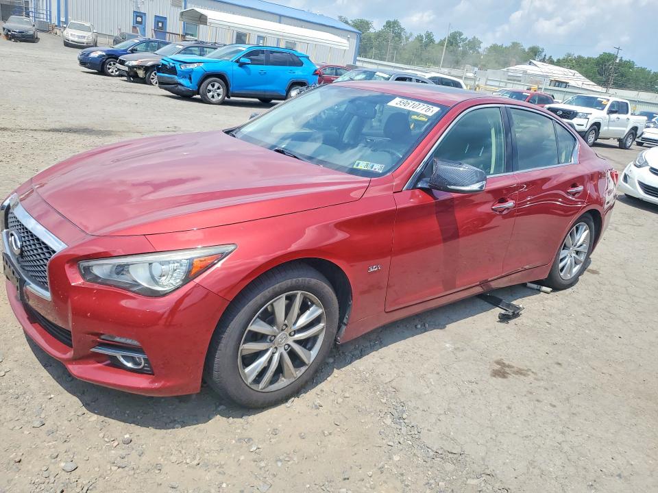 2016 Infiniti Q50 მანქანა იყიდება აუქციონზე, vin: JN1EV7AR6GM341888, აუქციონის ნომერი: 59610776