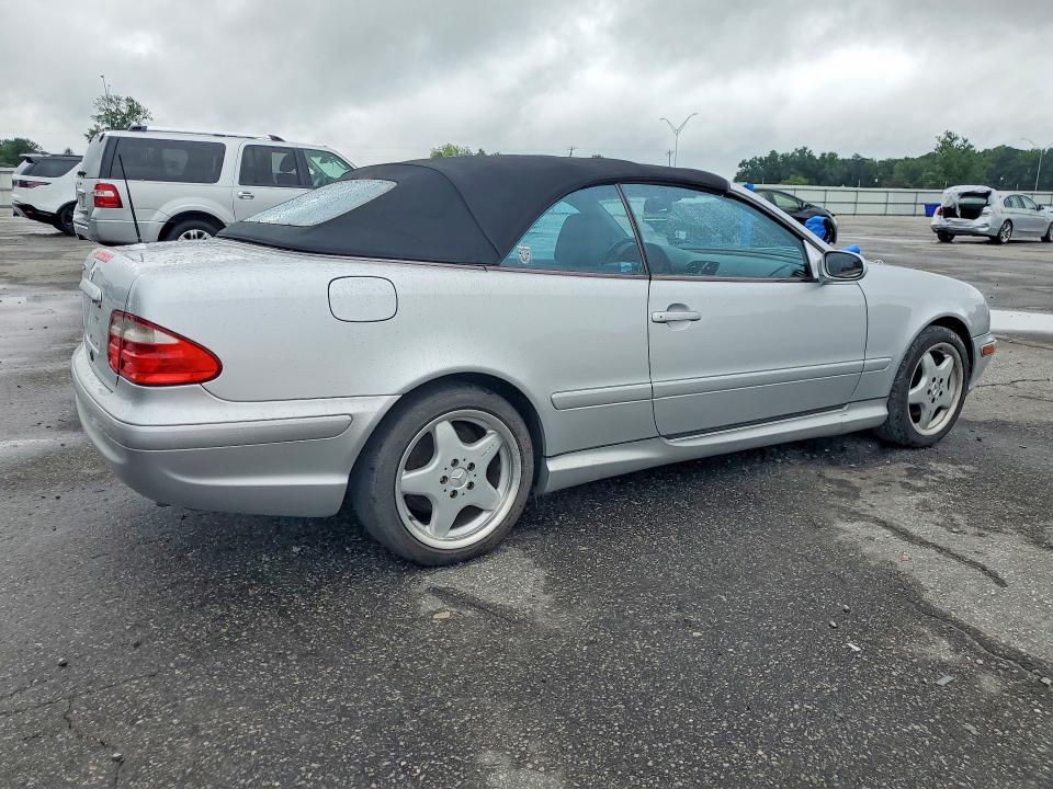 2001 Mercedes-benz Clk მანქანა იყიდება აუქციონზე, vin: WDBLK70G81T056523, აუქციონის ნომერი: 60815746