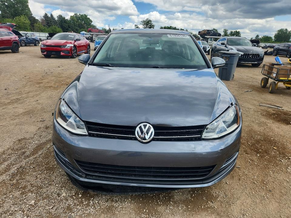 2016 Volkswagen Golf მანქანა იყიდება აუქციონზე, vin: 3VW217AU4GM029764, აუქციონის ნომერი: 61956136