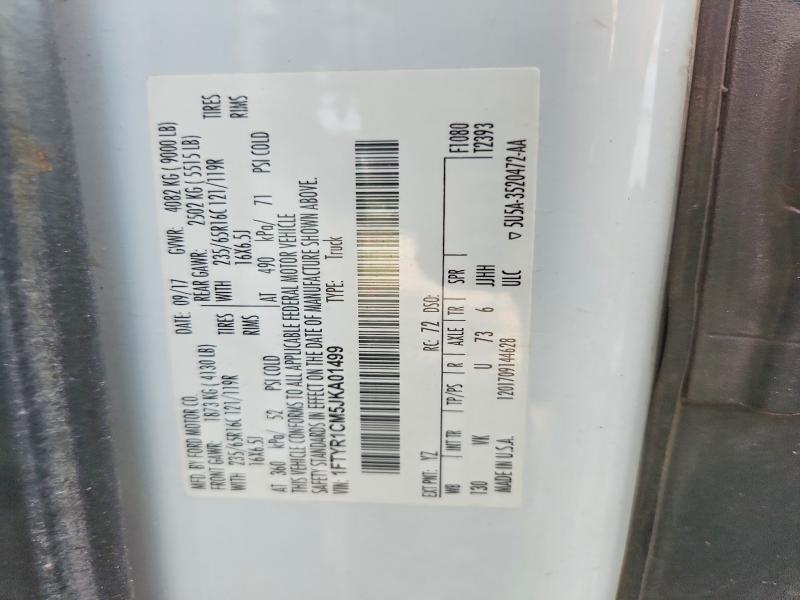 Aukcja sprzedaży 2018 Ford Transit, vin: 1FTYR1CM5JKA01499, numer aukcji: 62390526