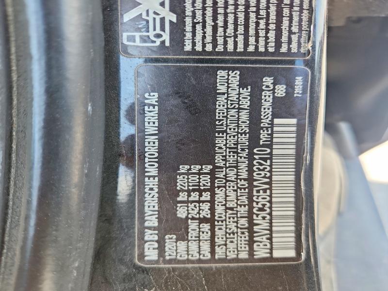 62659296 :رقم المزاد ، WBAVM5C56EVV93210 vin ، 2014 Bmw X1 مزاد بيع