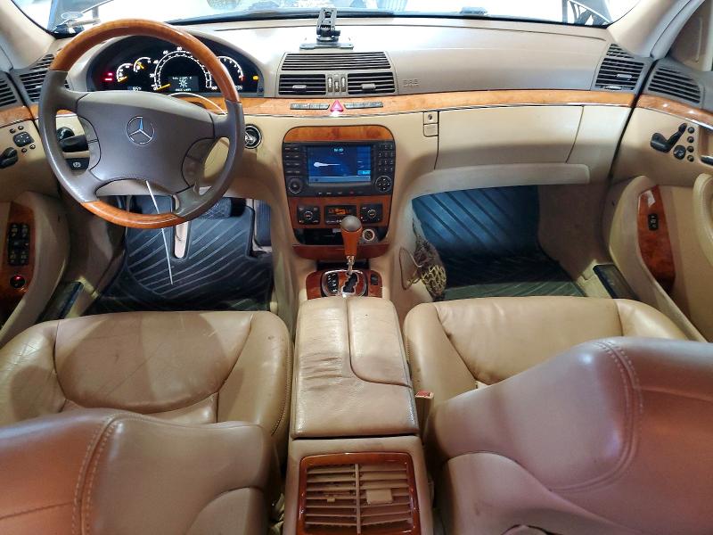 62948146 :رقم المزاد ، WDBNG83J74A389349 vin ، 2004 Mercedes-benz S مزاد بيع