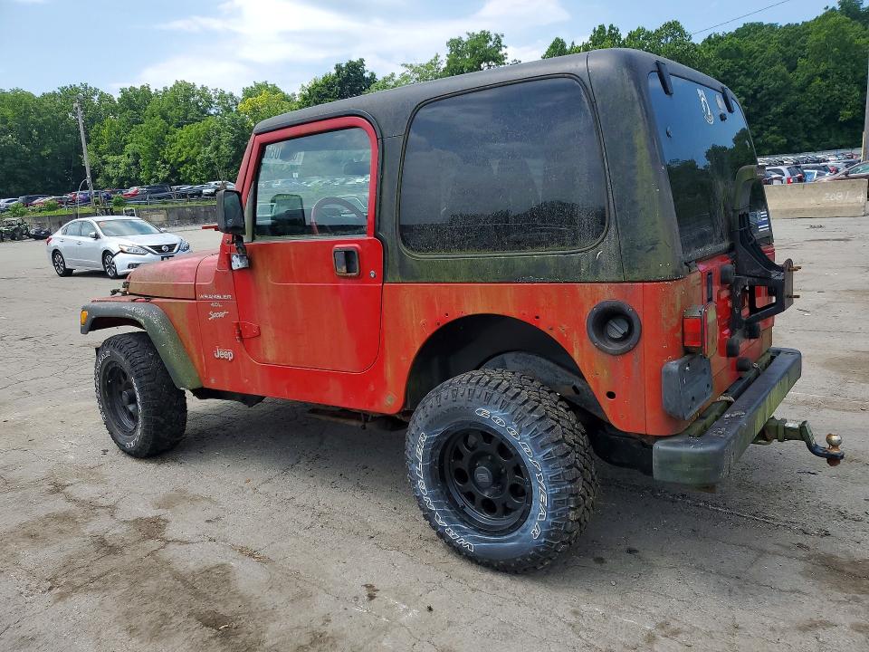 60930816 :رقم المزاد ، 1J4FA49S41P327328 vin ، 2001 Jeep Wrangler مزاد بيع