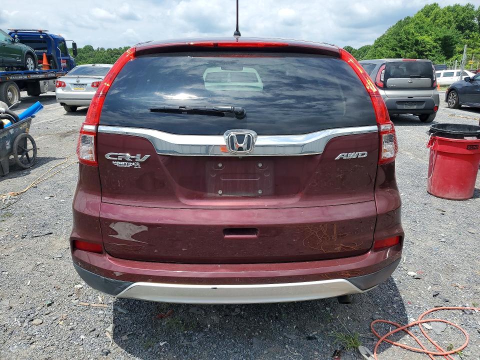 60252746 :رقم المزاد ، 2HKRM4H59GH603531 vin ، 2016 Honda Cr-v مزاد بيع
