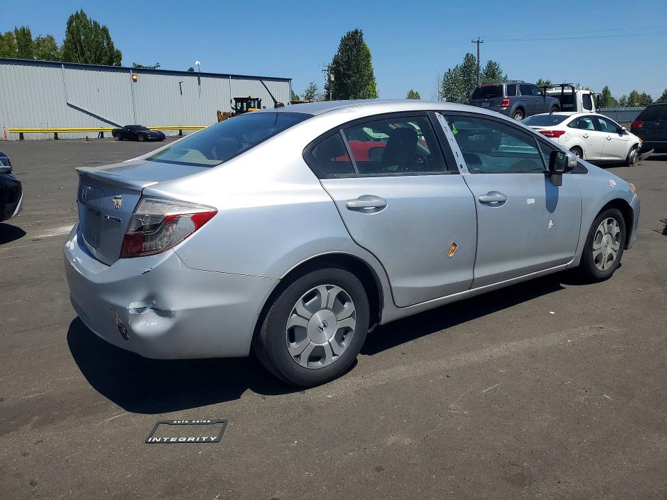 59386146 :رقم المزاد ، JHMFB4F24CS003270 vin ، 2012 Honda Civic مزاد بيع
