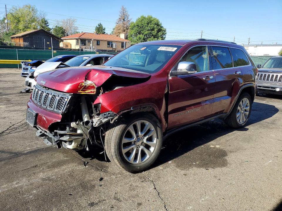 Aukcja sprzedaży 2017 Jeep Grand Cherokee, vin: 1C4RJFBT3HC620818, numer aukcji: 61760376