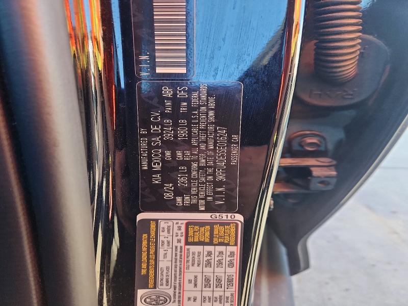 61019196 :رقم المزاد ، 3KPFU4DE5SE016247 vin ، 2025 Kia K4 مزاد بيع