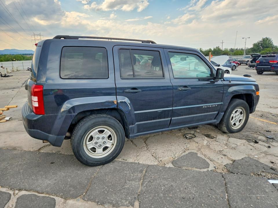 2015 Jeep Patriot მანქანა იყიდება აუქციონზე, vin: 1C4NJRBB2FD292256, აუქციონის ნომერი: 63570306