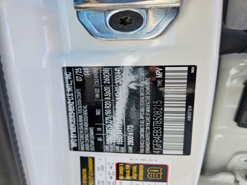 Продаж на аукціоні авто 2026 Mercedes-benz Gle, vin: 4JGFB4EB3TB508215, номер лоту: 59821636