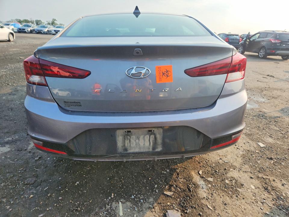 Продаж на аукціоні авто 2019 Hyundai Elantra, vin: KMHD84LF1KU829653, номер лоту: 62355476