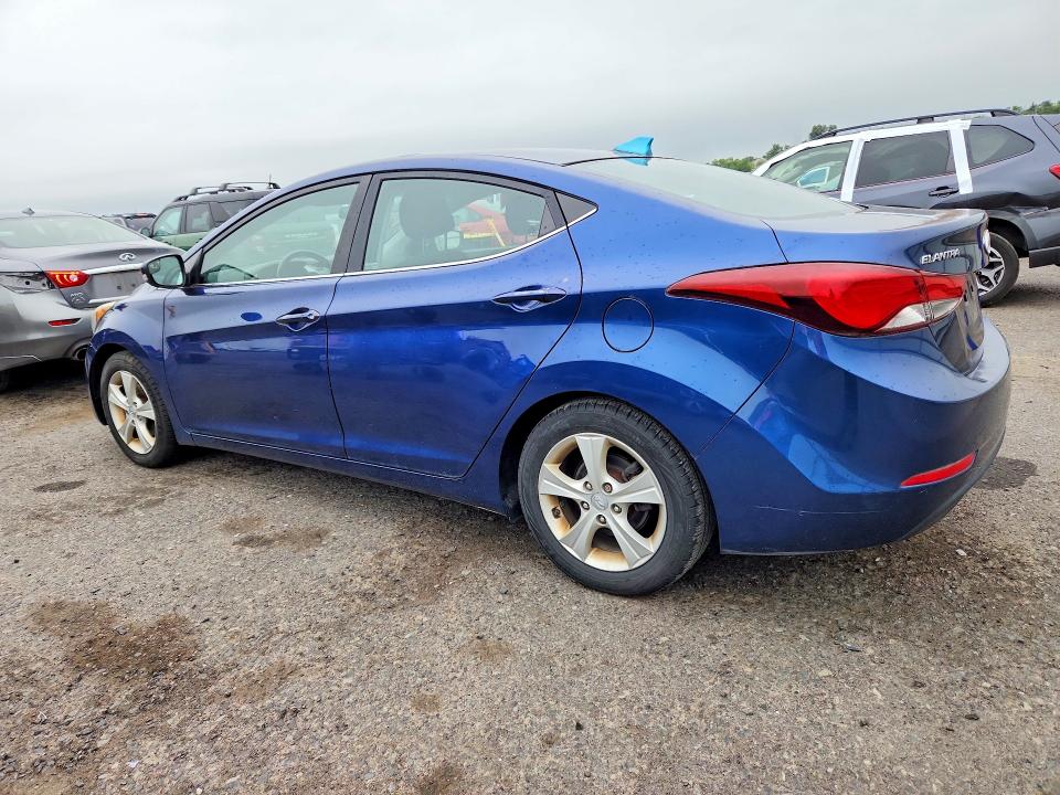 2016 Hyundai Elantra მანქანა იყიდება აუქციონზე, vin: 5NPDH4AE5GH683743, აუქციონის ნომერი: 61955596