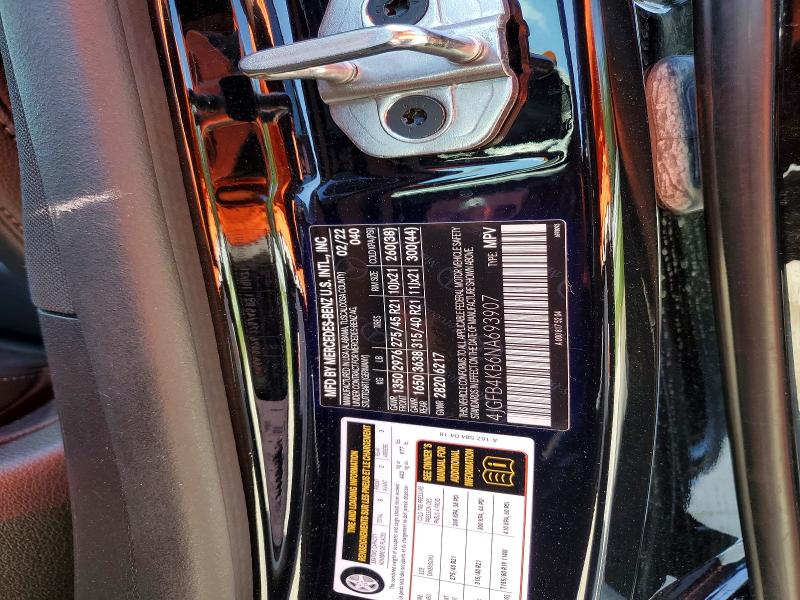 Продаж на аукціоні авто 2022 Mercedes-benz Gle, vin: 4JGFB4KB6NA693907, номер лоту: 62022006