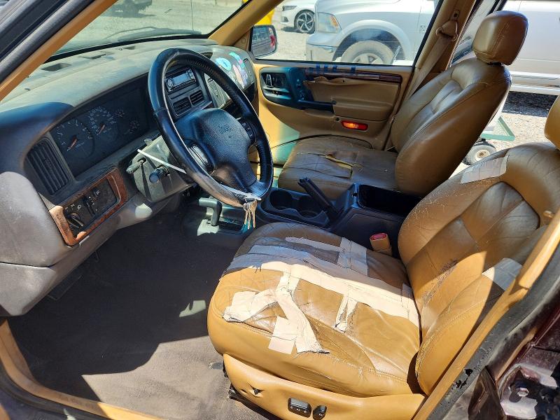 1996 Jeep Grand Cherokee მანქანა იყიდება აუქციონზე, vin: 1J4EZ78SXTC112151, აუქციონის ნომერი: 59739066