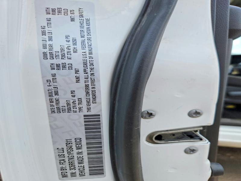 2023 Ram 1500 Classic მანქანა იყიდება აუქციონზე, vin: 3C6RR7KG1PG647911, აუქციონის ნომერი: 61390886