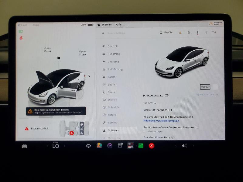 Продаж на аукціоні авто 2022 Tesla Model 3, vin: 5YJ3E1EA6NF371114, номер лоту: 62583776