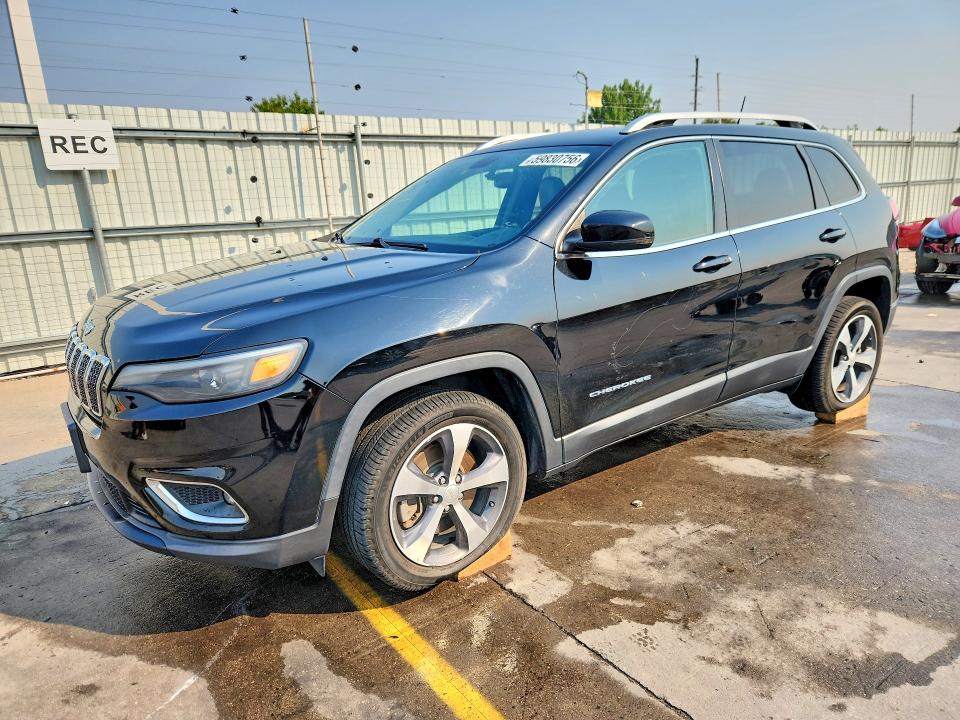 59830756 :رقم المزاد ، 1C4PJLDB7KD278317 vin ، 2019 Jeep Cherokee مزاد بيع