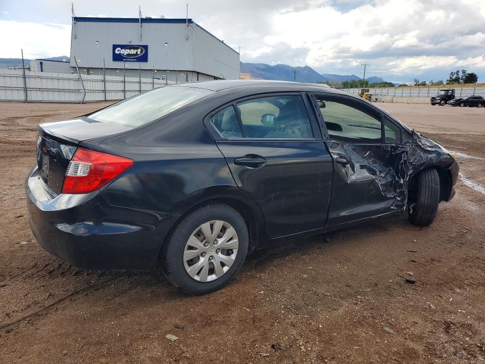 62613466 :رقم المزاد ، 2HGFB2F58CH558425 vin ، 2012 Honda Civic مزاد بيع