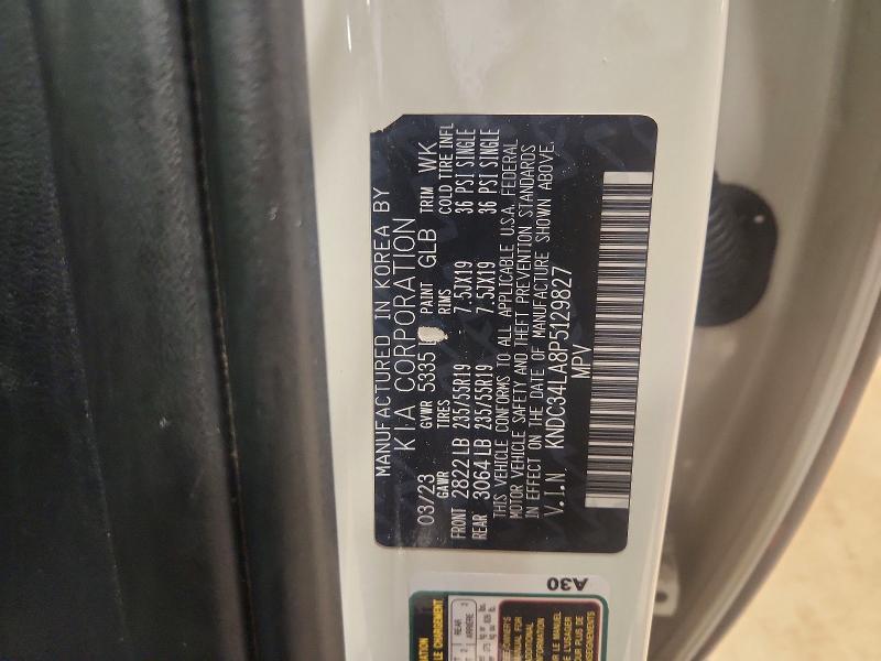 Продажа на аукционе авто 2023 Kia Ev6, vin: KNDC34LA8P5129827, номер лота: 62992486