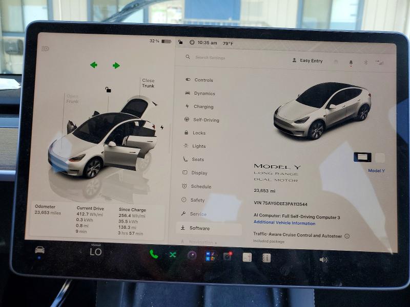 Продажа на аукционе авто 2023 Tesla Model Y, vin: 7SAYGDEE3PA113544, номер лота: 63183626