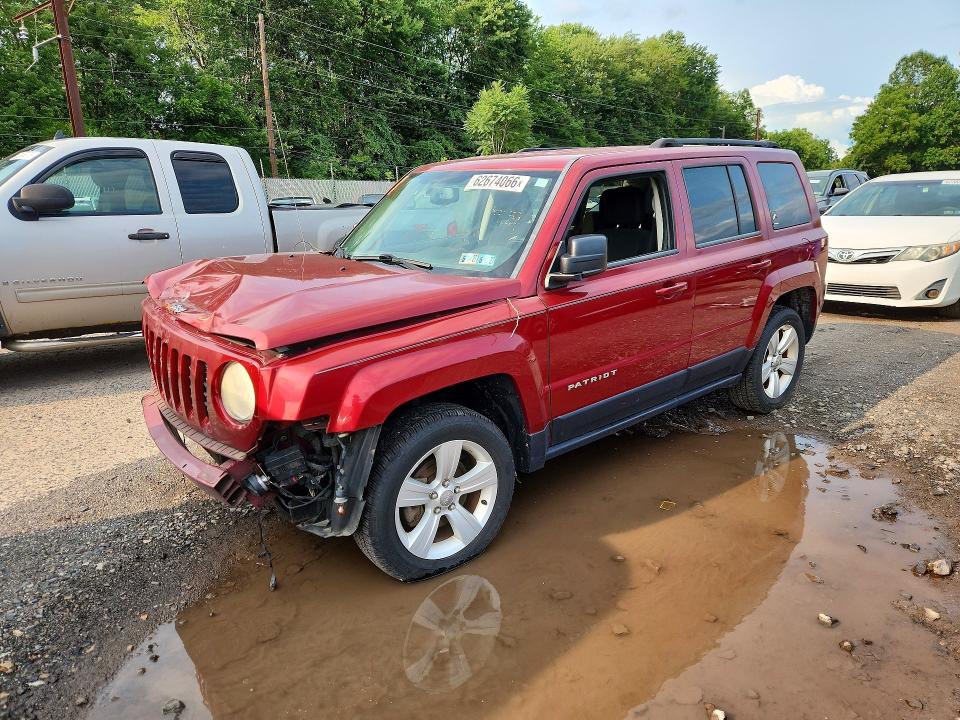 62674066 :رقم المزاد ، 1C4NJRFB9ED629983 vin ، 2014 Jeep Patriot مزاد بيع