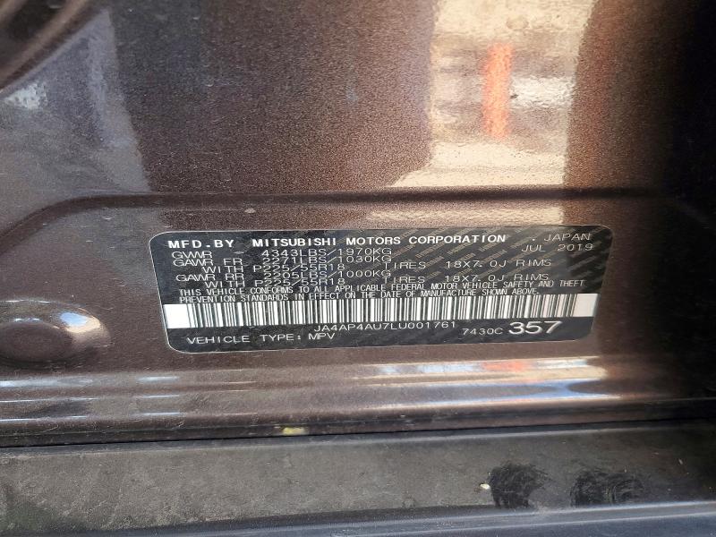Aukcja sprzedaży 2020 Mitsubishi Outlander Sport, vin: JA4AP4AU7LU001761, numer aukcji: 62711596