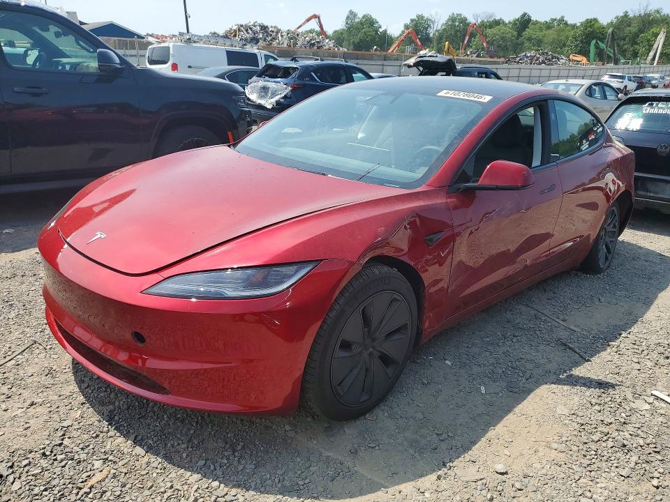 Aukcja sprzedaży 2025 Tesla Model 3, vin: 5YJ3E1EA9SF046078, numer aukcji: 61028046