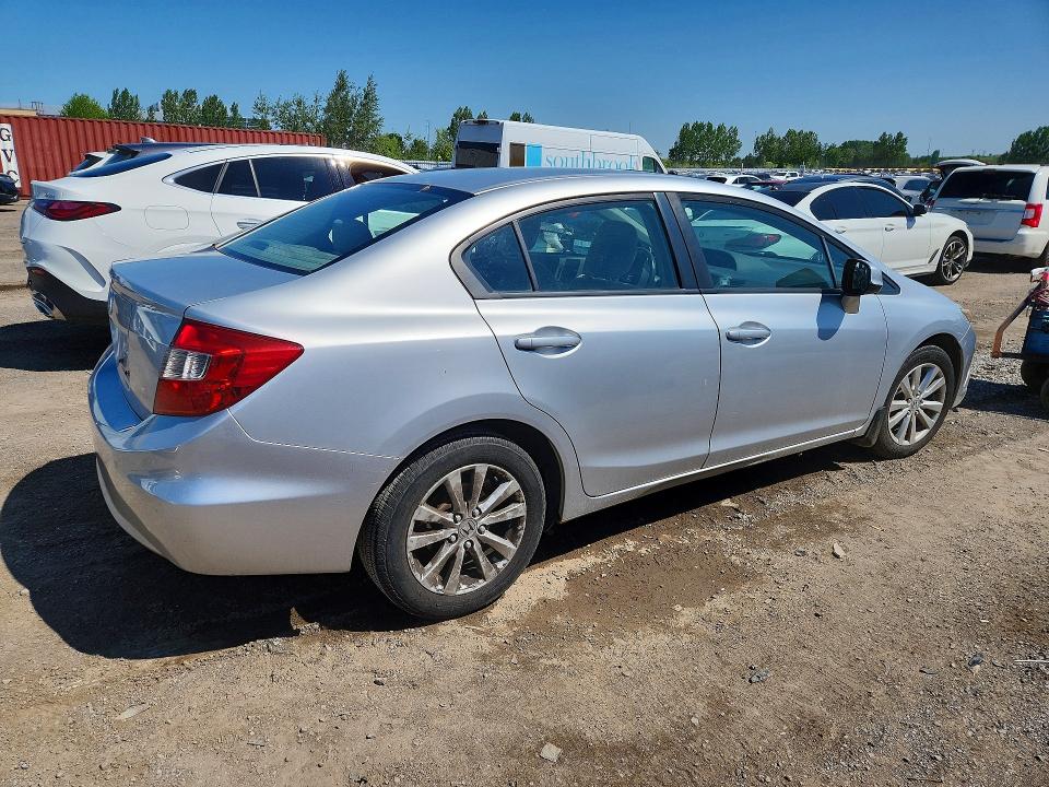61114446 :رقم المزاد ، 2HGFB2F57CH033212 vin ، 2012 Honda Civic مزاد بيع