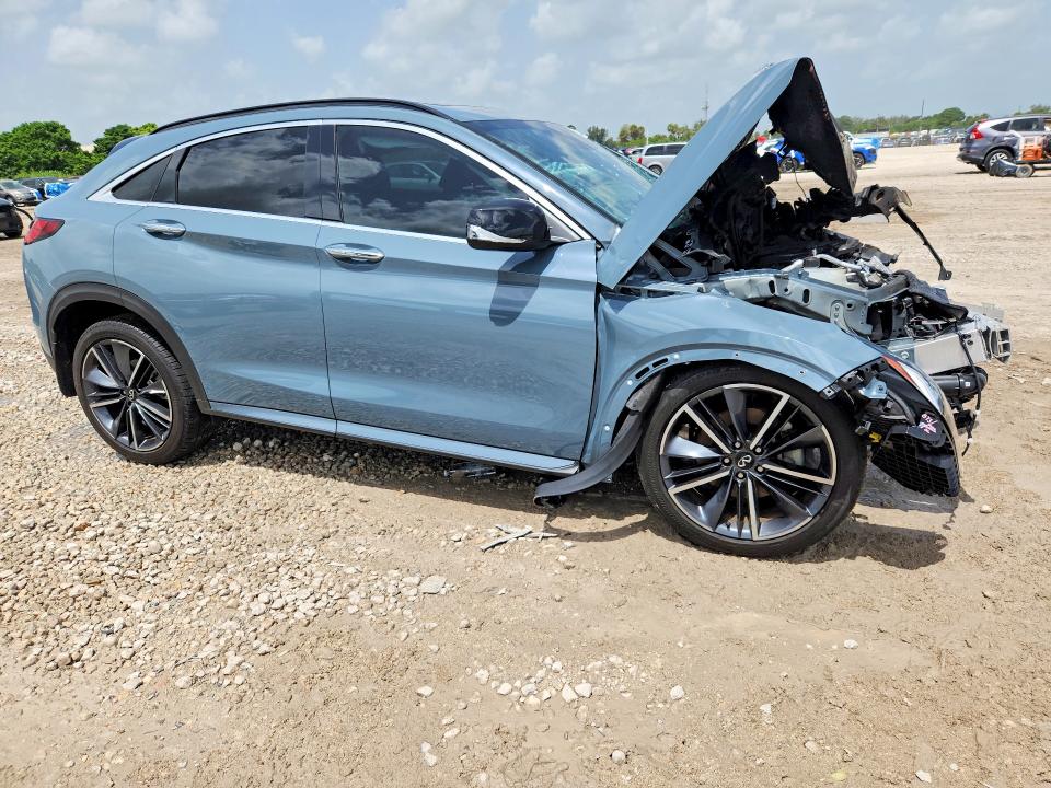 60122586 :رقم المزاد ، 3PCAJ5JR0RF113182 vin ، 2024 Infiniti Qx55 مزاد بيع