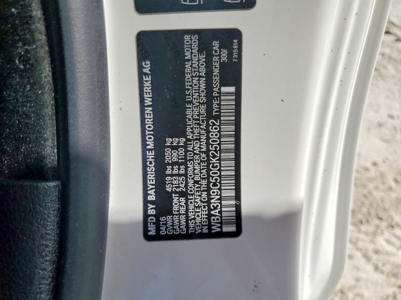61310916 :رقم المزاد ، WBA3N9C50GK250862 vin ، 2016 Bmw 428 مزاد بيع