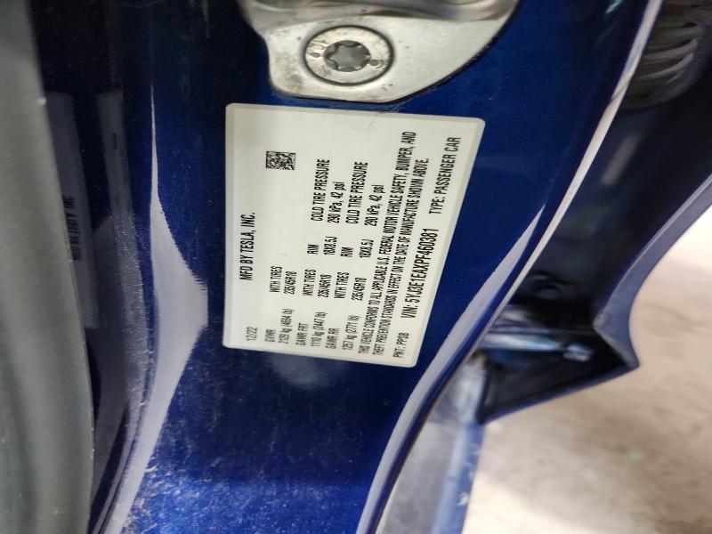 Продажа на аукционе авто 2023 Tesla Model 3, vin: 5YJ3E1EAXPF460381, номер лота: 59556676