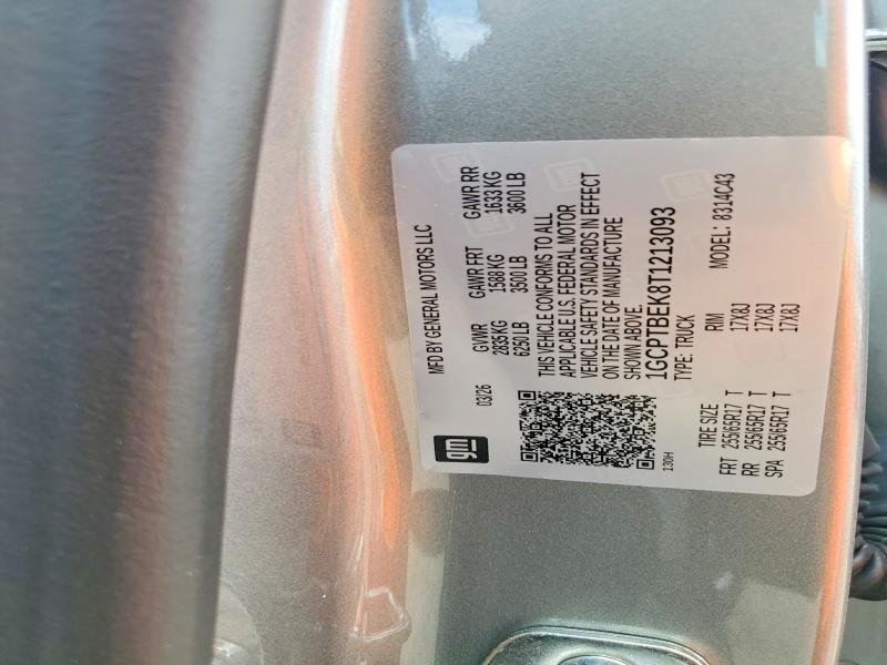 Продажа на аукционе авто 2026 Chevrolet Colorado, vin: 1GCPTBEK8T1213093, номер лота: 62401196