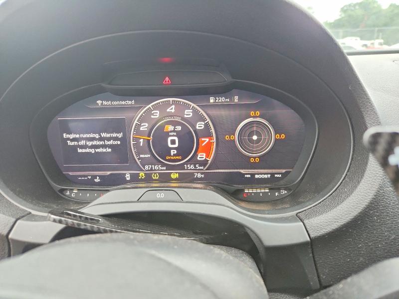 63052056 :رقم المزاد ، WAUB1GFF7K1018791 vin ، 2019 Audi S3 مزاد بيع