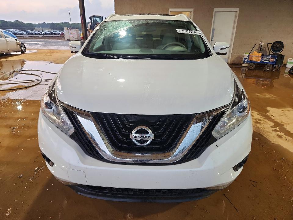 2018 Nissan Murano მანქანა იყიდება აუქციონზე, vin: 5N1AZ2MG2JN156019, აუქციონის ნომერი: 59645676