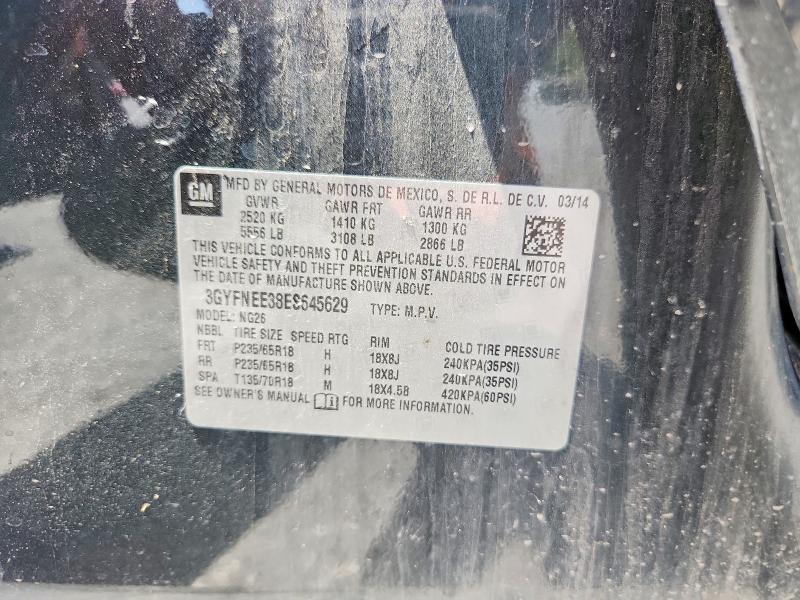 Продажа на аукционе авто 2014 Cadillac Srx, vin: 3GYFNEE38ES645629, номер лота: 59655766