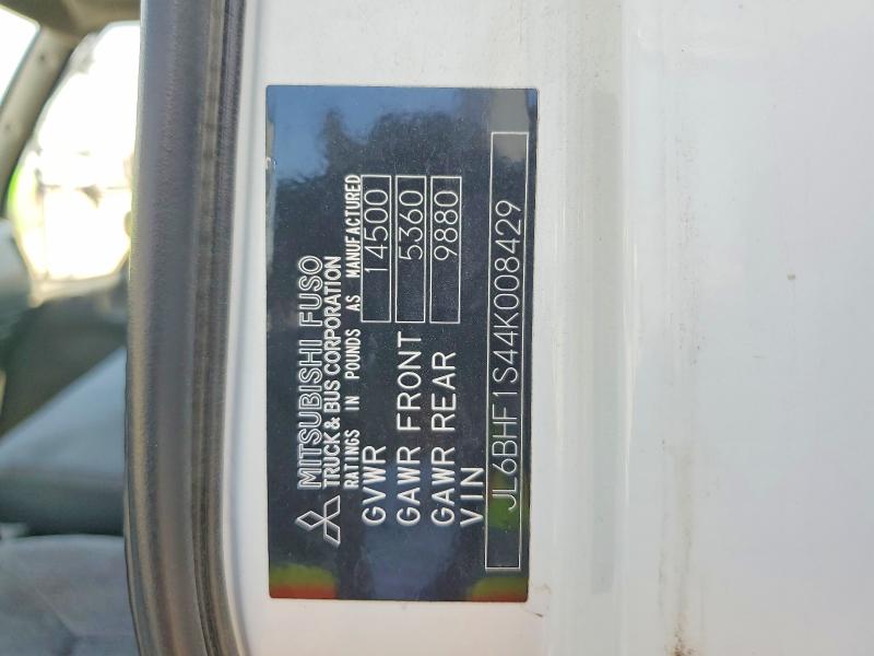 2004 Mitsubishi Fe640 მანქანა იყიდება აუქციონზე, vin: JL6BHF1S44K008429, აუქციონის ნომერი: 61043246