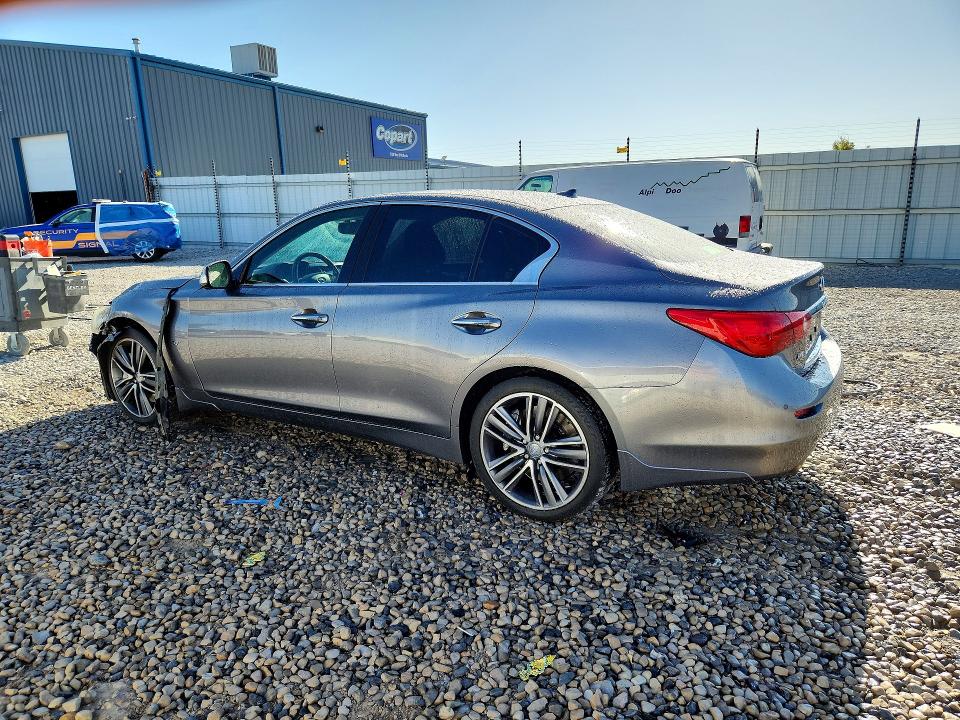60234346 :رقم المزاد ، JN1BV7AR1EM689856 vin ، 2014 Infiniti Q50 مزاد بيع