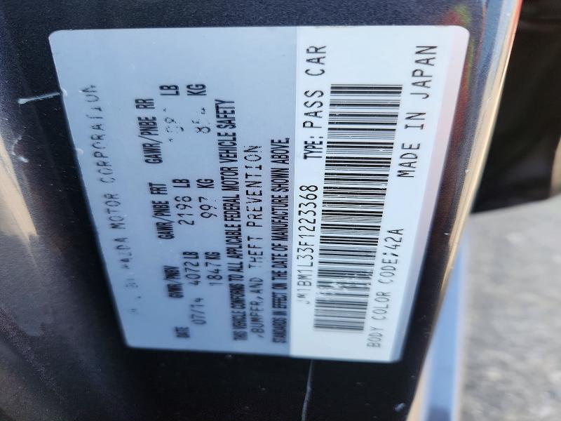 Продаж на аукціоні авто 2015 Mazda 3, vin: JM1BM1L33F1223368, номер лоту: 61444026