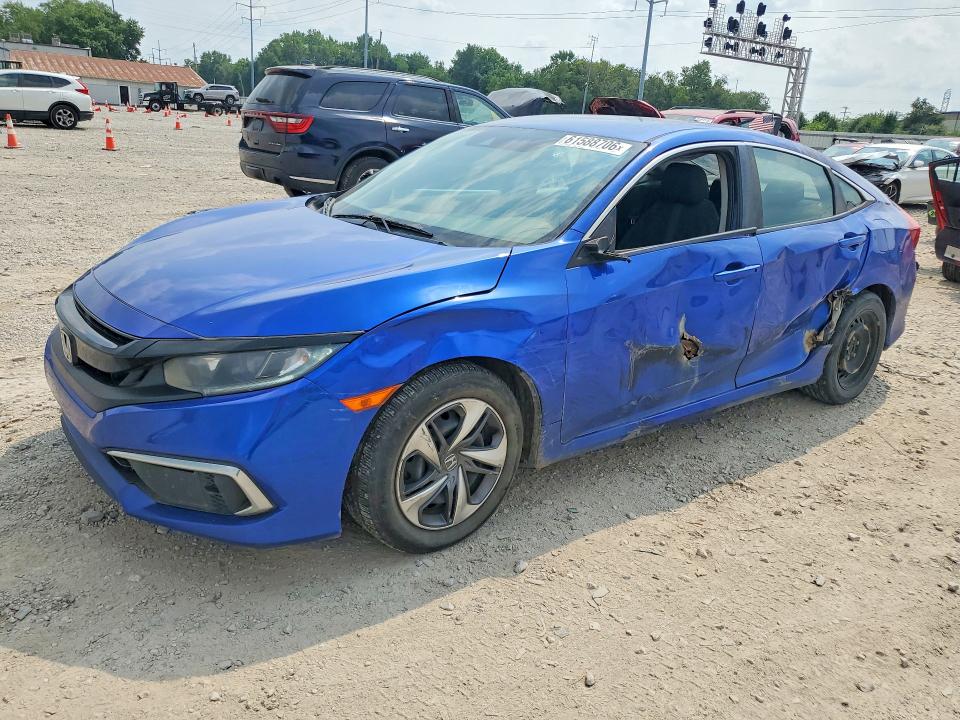 Auction sale of the 2020 Honda Civic, vin: 2HGFC2F66LH500349, lot number: 61588706