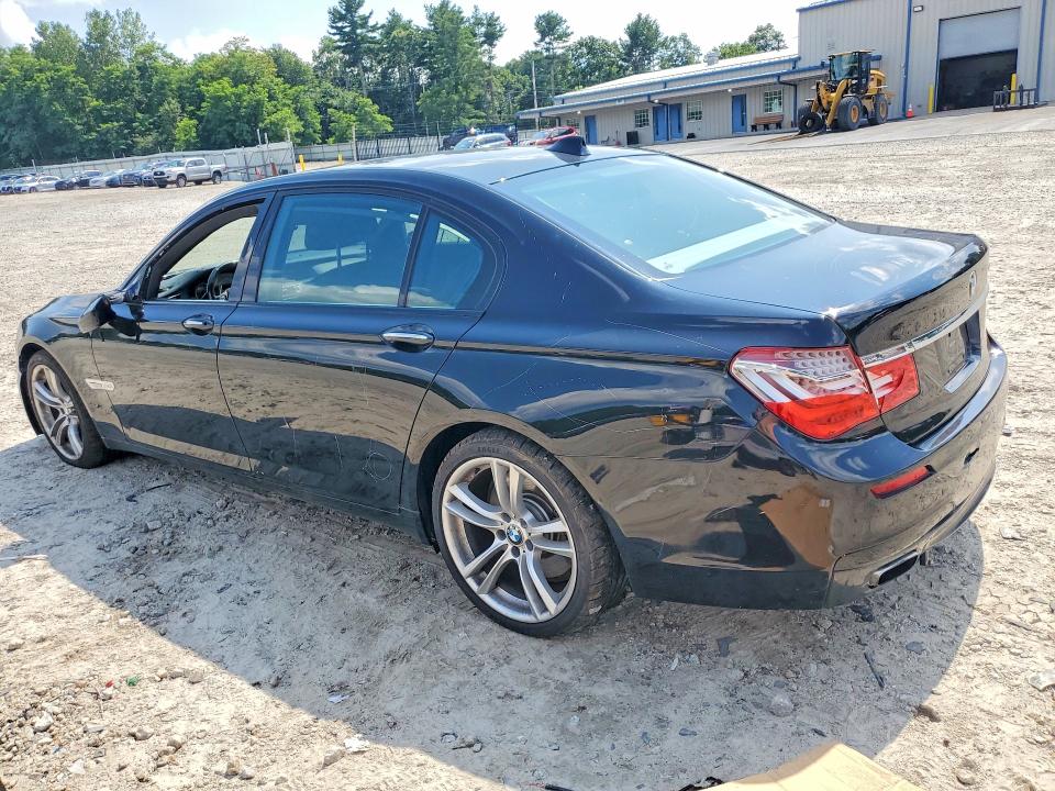 2012 Bmw 750 მანქანა იყიდება აუქციონზე, vin: WBAKC8C50CC436451, აუქციონის ნომერი: 62247366