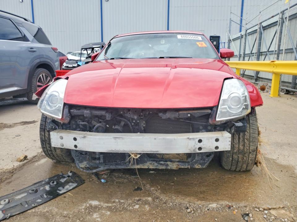 60055506 :رقم المزاد ، JN1AZ34E83T015109 vin ، 2003 Nissan 350z مزاد بيع