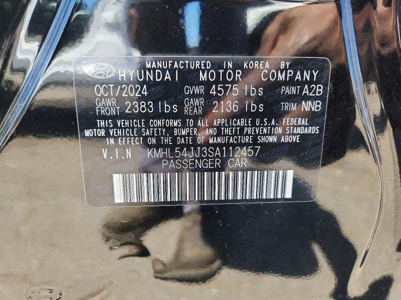 Продажа на аукционе авто 2025 Hyundai Sonata Hybrid, vin: KMHL54JJ3SA112457, номер лота: 61904306