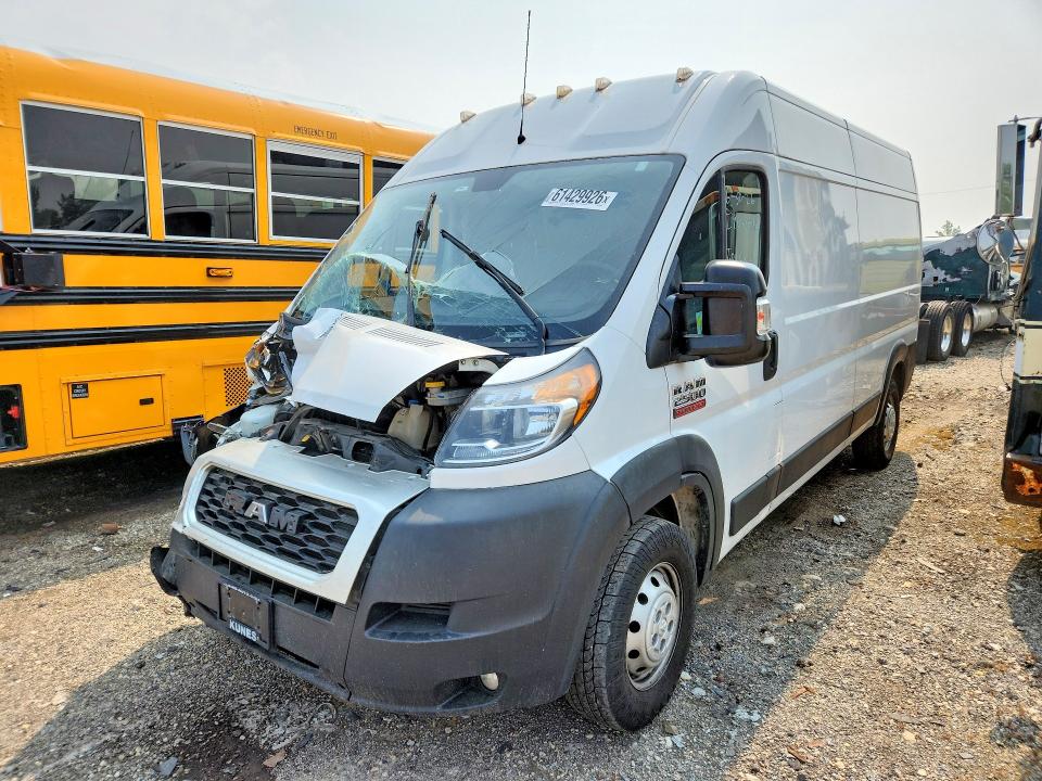 61429926 :رقم المزاد ، 3C6LRVDG7ME531207 vin ، 2021 Ram Promaster 2500 مزاد بيع