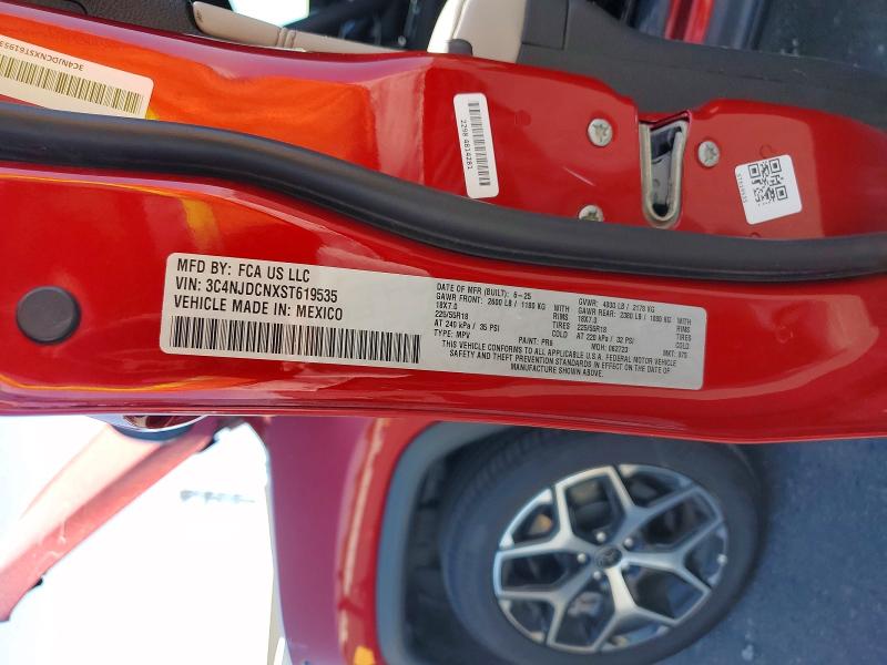 2025 Jeep Compass მანქანა იყიდება აუქციონზე, vin: 3C4NJDCNXST619535, აუქციონის ნომერი: 61205186