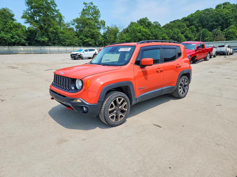 61174056 :رقم المزاد ، ZACCJBBT8GPD29742 vin ، 2016 Jeep Renegade مزاد بيع