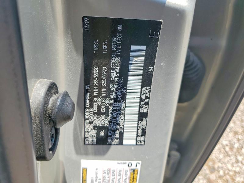 Продаж на аукціоні авто 2020 Lexus Rx, vin: JTJHZKEA9L2015897, номер лоту: 59218266