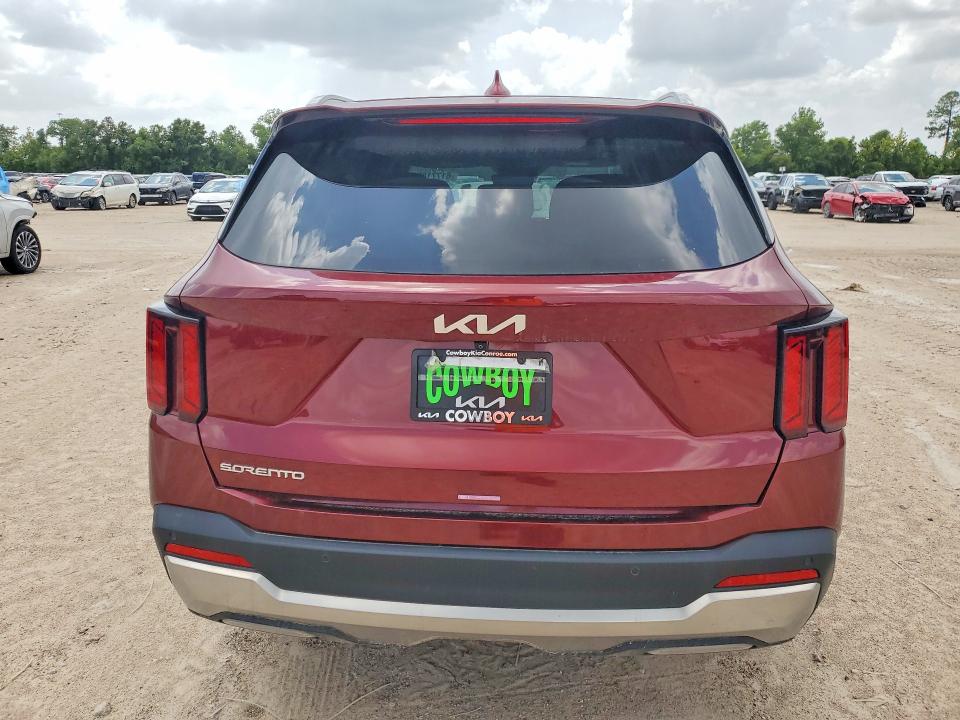 2025 Kia Sorento მანქანა იყიდება აუქციონზე, vin: 5XYRL4JC0SG373194, აუქციონის ნომერი: 61771896