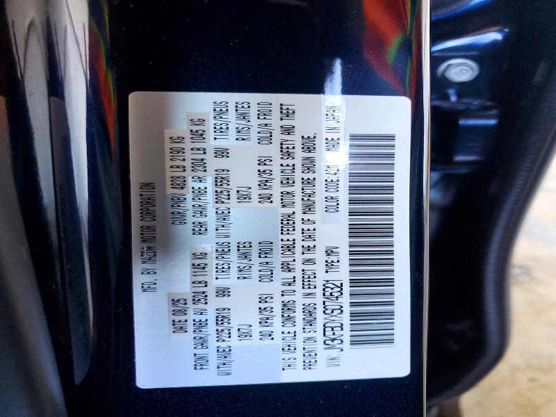 Aukcja sprzedaży 2025 Mazda Cx-5, vin: JM3KFBDYXS0745321, numer aukcji: 61535536