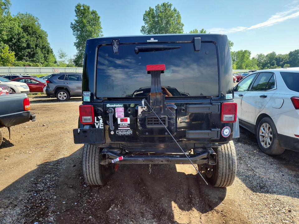 2014 Jeep Wrangler მანქანა იყიდება აუქციონზე, vin: 1C4AJWBG4EL320300, აუქციონის ნომერი: 58081056