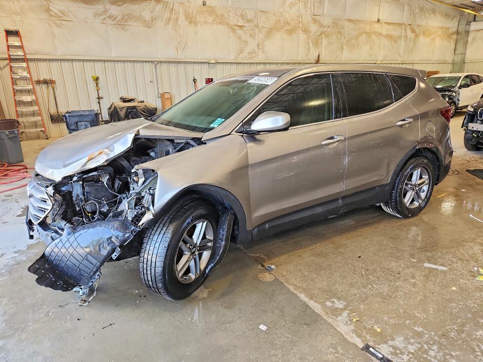 59399696 :رقم المزاد ، 5XYZTDLB7HG383007 vin ، 2017 Hyundai Santa Fe Sport مزاد بيع